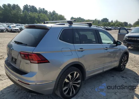 2020 Volkswagen Tiguan Sel Premium R-Line z USA, uszkodzony, nr VIN 3VV4B7AXXLM044851